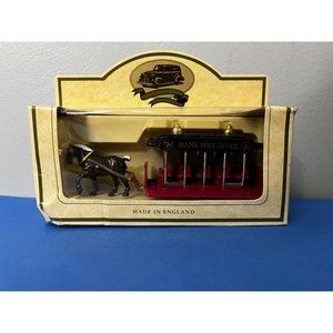 Vintage Lledo Horse Drawn Tram, Manx Post Office, Isle of Man diecast Rare!